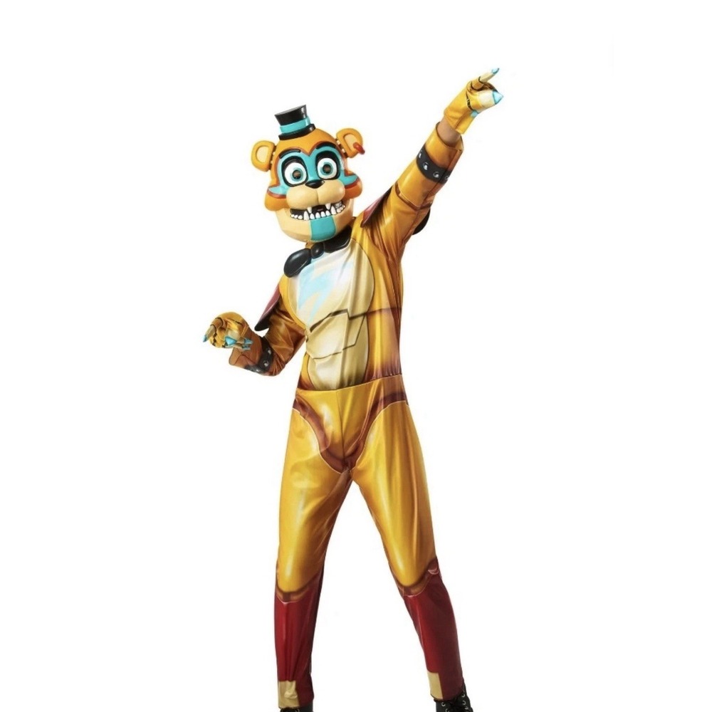Rubies Boys Five Nights at Freddy's Glamrock Freddy Costume Multicolor S (6/7)